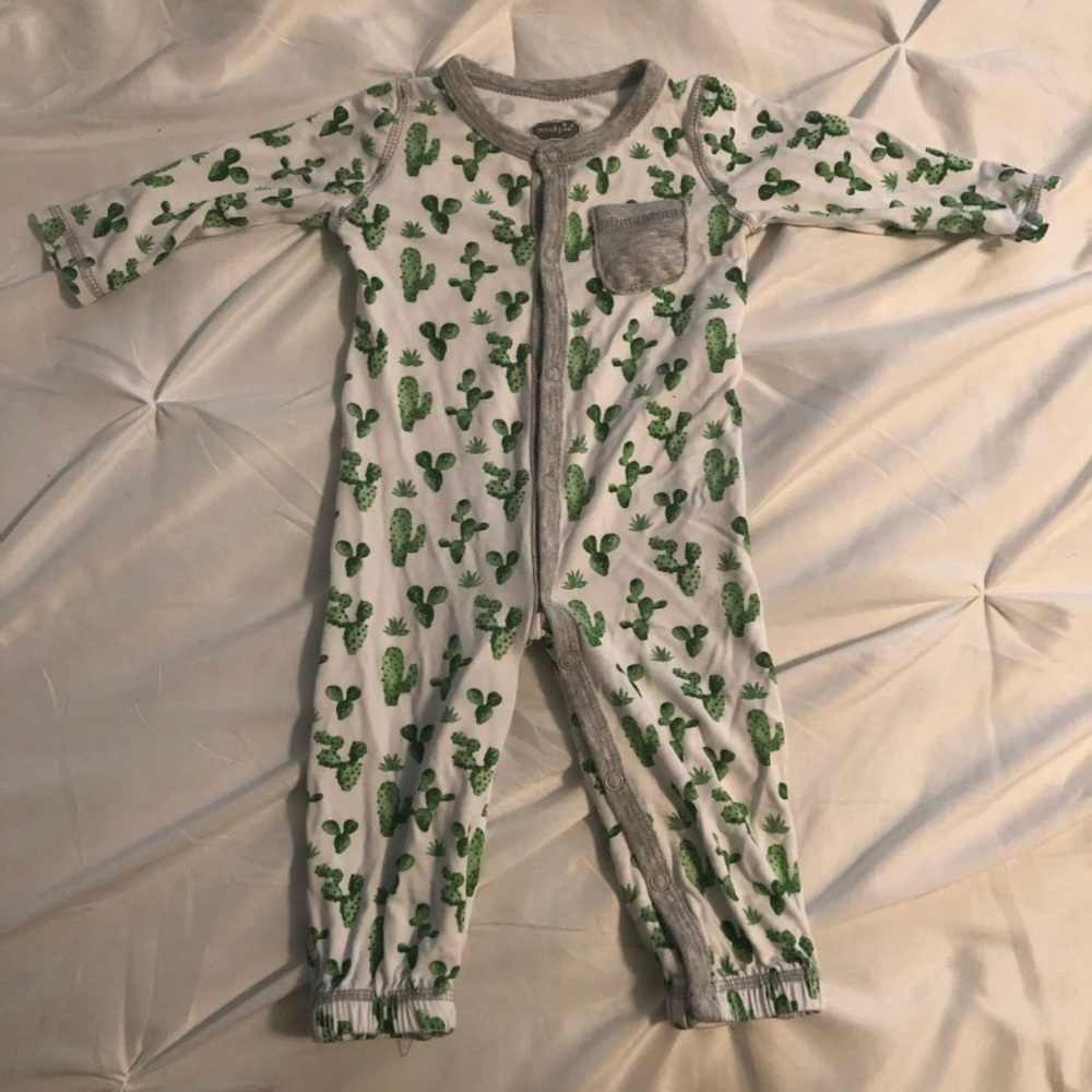 Mud Pie Baby Boy Cactus Sleeper